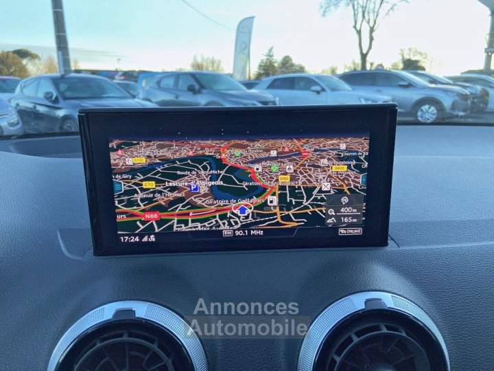 Audi Q2 30 TFSI 110 BV6 S LINE Ext GPS Caméra JA 18" - 22