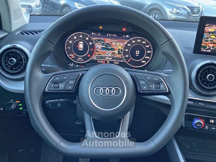 Audi Q2 30 TFSI 110 BV6 S LINE Ext GPS Caméra JA 18" - 25