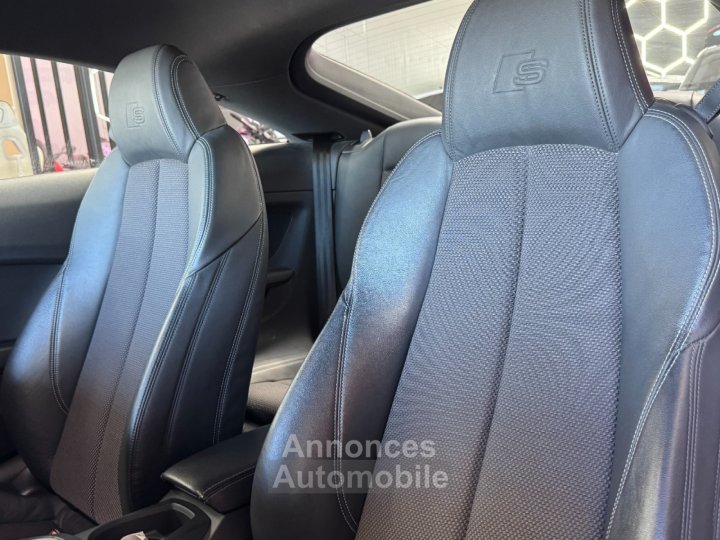 Audi TT S-line Ultra 20 TDI 184 ch ~ Auto hold ~ Radar AV et AR ~ Distri OK ~ ENTRETIENS ~ R&eacute;gulateur de vitesse - 7