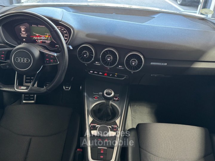 Audi TT S-line Ultra 20 TDI 184 ch ~ Auto hold ~ Radar AV et AR ~ Distri OK ~ ENTRETIENS ~ R&eacute;gulateur de vitesse - 9