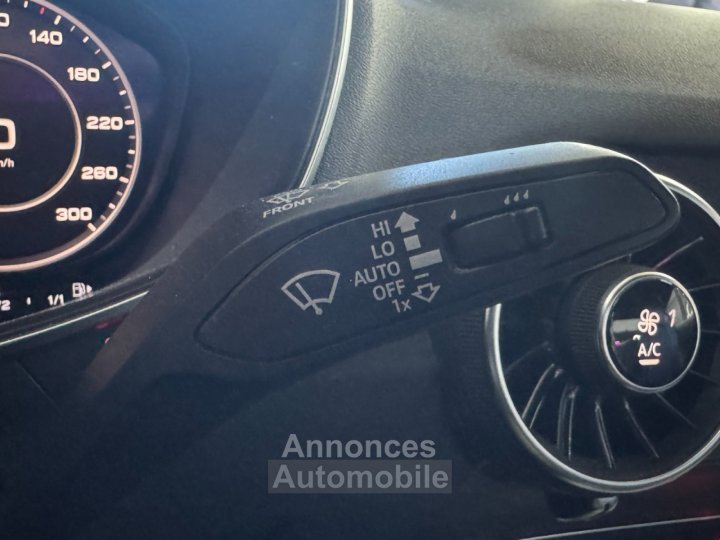 Audi TT S-line Ultra 20 TDI 184 ch ~ Auto hold ~ Radar AV et AR ~ Distri OK ~ ENTRETIENS ~ R&eacute;gulateur de vitesse - 14
