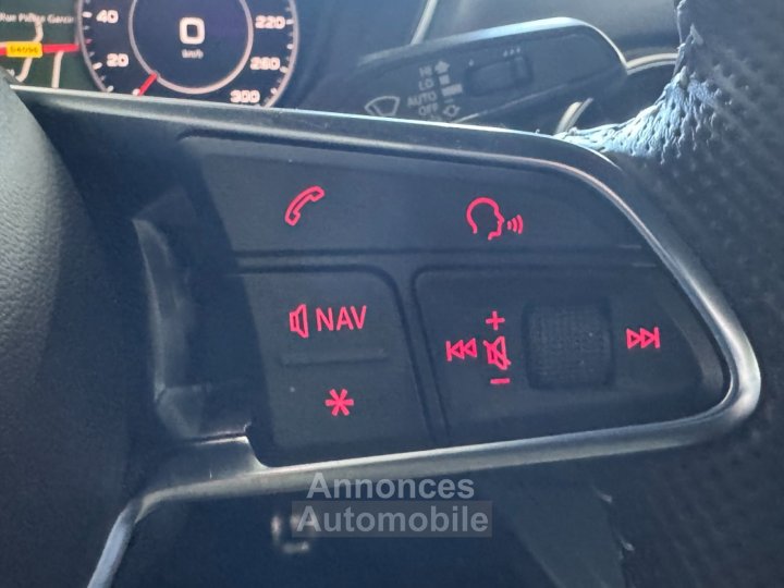 Audi TT S-line Ultra 20 TDI 184 ch ~ Auto hold ~ Radar AV et AR ~ Distri OK ~ ENTRETIENS ~ R&eacute;gulateur de vitesse - 15