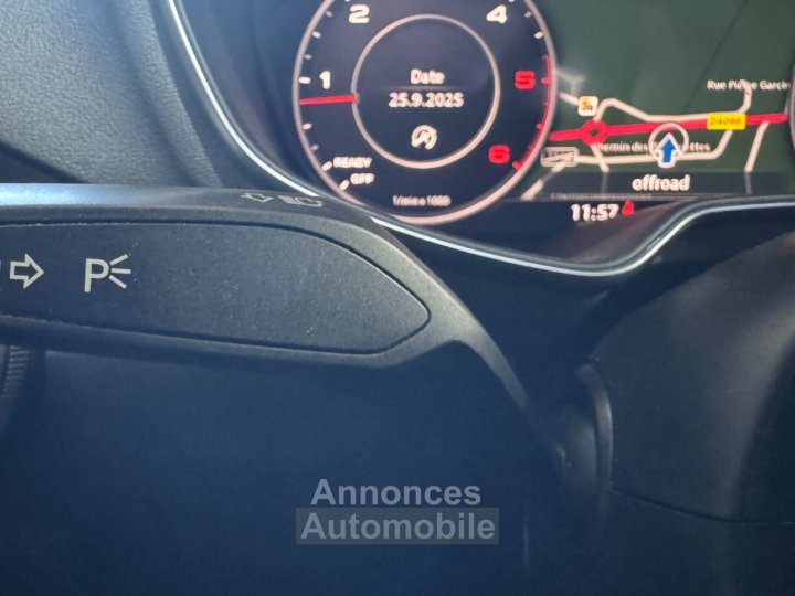 Audi TT S-line Ultra 20 TDI 184 ch ~ Auto hold ~ Radar AV et AR ~ Distri OK ~ ENTRETIENS ~ R&eacute;gulateur de vitesse - 17