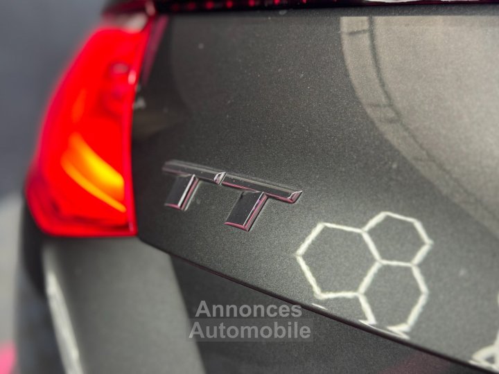 Audi TT S-line Ultra 20 TDI 184 ch ~ Auto hold ~ Radar AV et AR ~ Distri OK ~ ENTRETIENS ~ R&eacute;gulateur de vitesse - 35