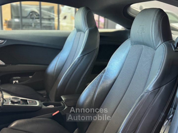 Audi TT S-line Ultra 20 TDI 184 ch ~ Auto hold ~ Radar AV et AR ~ Distri OK ~ ENTRETIENS ~ R&eacute;gulateur de vitesse - 37