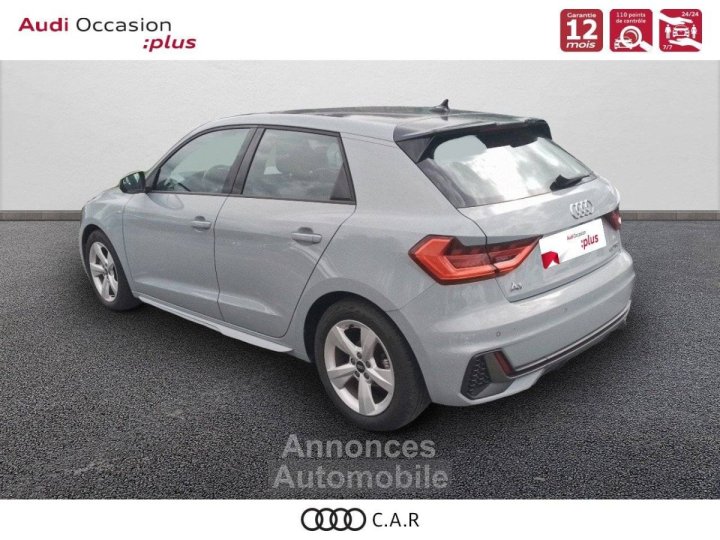 Audi A1 Sportback 30 TFSI 110 ch S tronic 7 S Line - 5