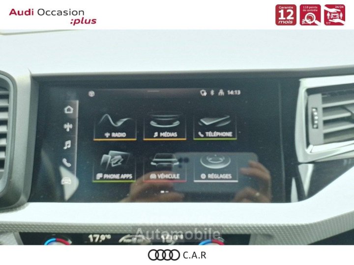 Audi A1 Sportback 30 TFSI 110 ch S tronic 7 S Line - 13