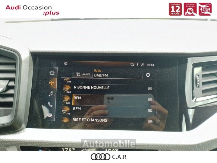 Audi A1 Sportback 30 TFSI 110 ch S tronic 7 S Line - 14