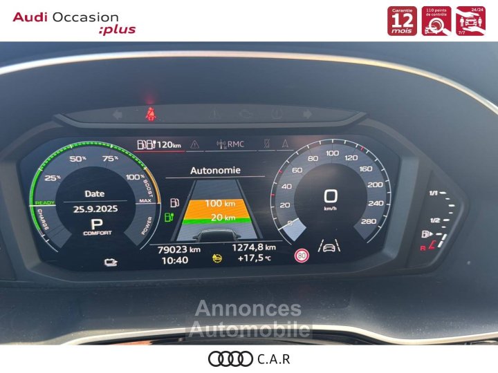Audi Q3 45 TFSIe 245 ch S tronic 6 S line - 14