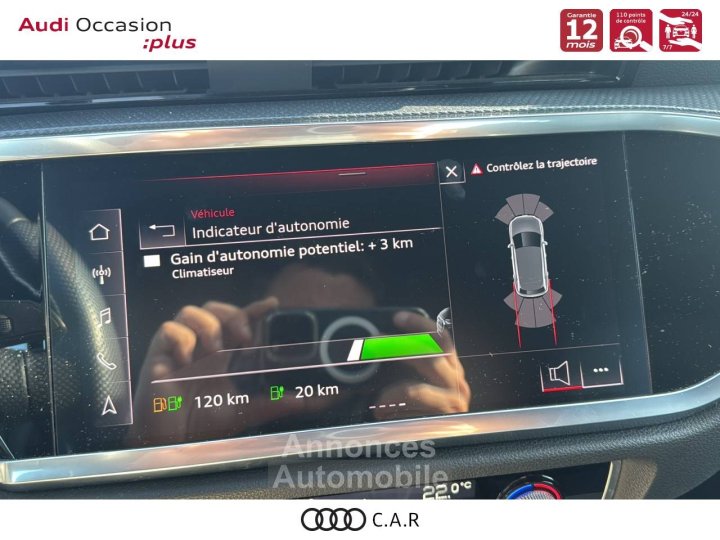 Audi Q3 45 TFSIe 245 ch S tronic 6 S line - 21