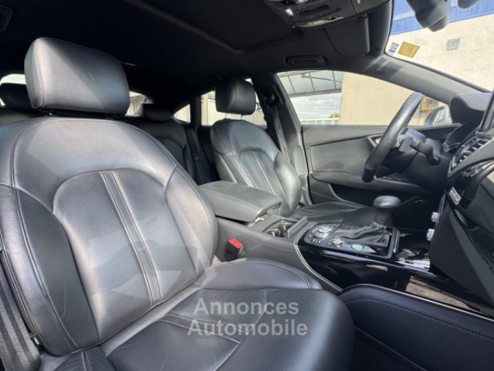 Audi A7 Sportback 30 V6 BiTDI 320ch S line quattro Tiptronic - 11