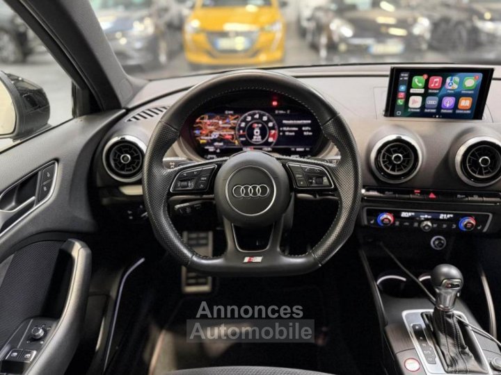 Audi S3 SPORTBACK 8V2 Quattro 20 50 TFSI 300 CH S-tronic - 12