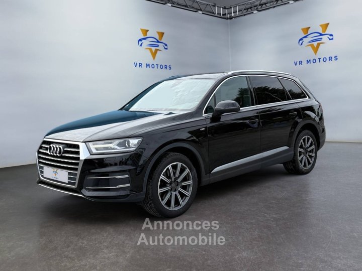 Audi Q7 30 V6 TDI 218ch S line quattro BVA ** Entretiens à jour - Aucuns frais à prévoir ** - 1