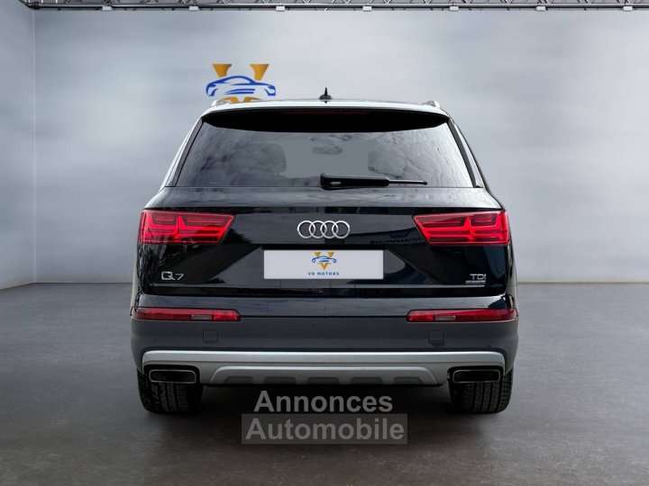 Audi Q7 30 V6 TDI 218ch S line quattro BVA ** Entretiens à jour - Aucuns frais à prévoir ** - 4