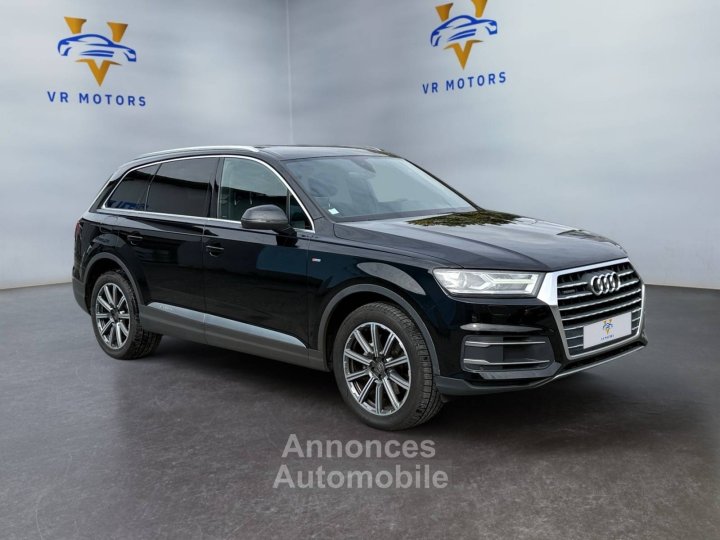 Audi Q7 30 V6 TDI 218ch S line quattro BVA ** Entretiens à jour - Aucuns frais à prévoir ** - 7