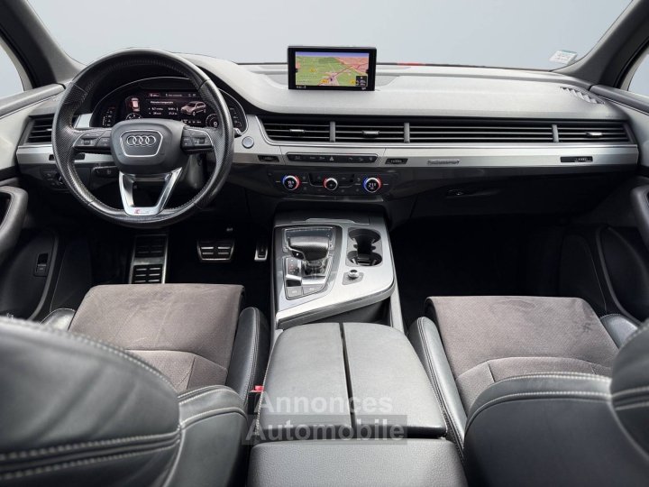 Audi Q7 30 V6 TDI 218ch S line quattro BVA ** Entretiens à jour - Aucuns frais à prévoir ** - 10