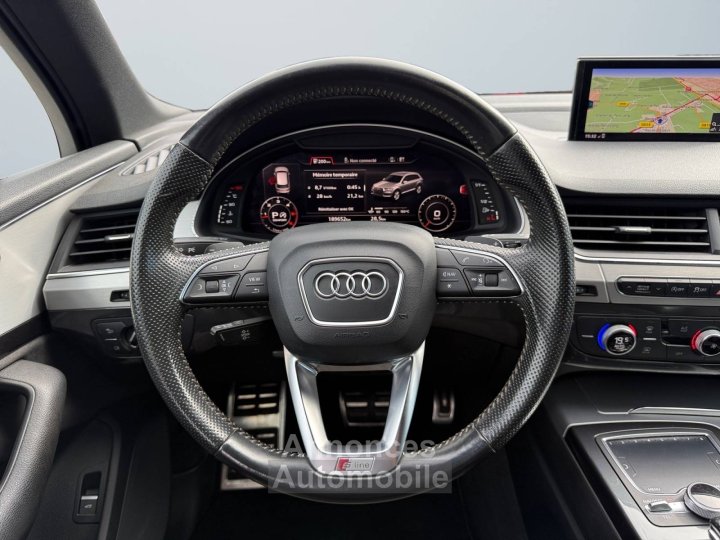 Audi Q7 30 V6 TDI 218ch S line quattro BVA ** Entretiens à jour - Aucuns frais à prévoir ** - 12