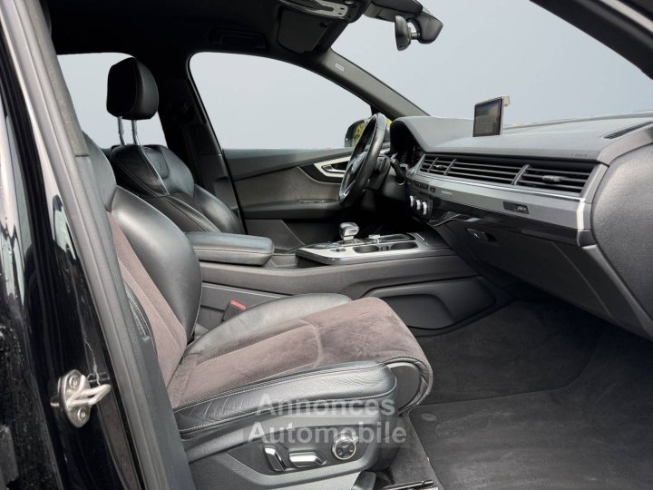 Audi Q7 30 V6 TDI 218ch S line quattro BVA ** Entretiens à jour - Aucuns frais à prévoir ** - 15