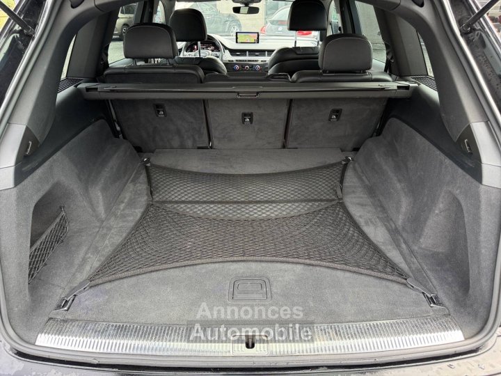 Audi Q7 30 V6 TDI 218ch S line quattro BVA ** Entretiens à jour - Aucuns frais à prévoir ** - 16