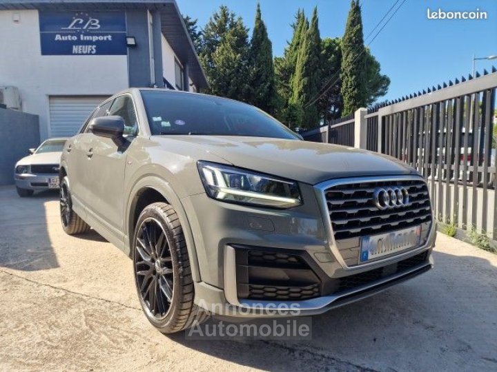 Audi Q2 tfsi 150 s-line ext gris quantum - 1