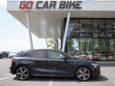 Audi A3 Sportback 150CH S Line Garantie 6 ans Apple Carplay Volant Méplat LED Adaptatifs GPS 18P 479-mois   - 2