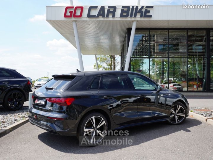 Audi A3 Sportback 150CH S Line Garantie 6 ans Apple Carplay Volant Méplat LED Adaptatifs GPS 18P 479-mois - 3