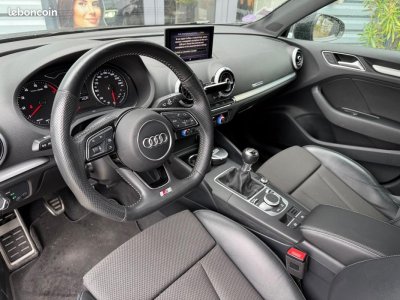 Audi A3 Sportback 30 TFSI 115ch S-LINE Méplat- Carplay Caméra   - 9