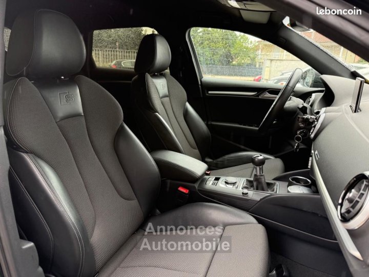 Audi A3 Sportback 30 TFSI 115ch S-LINE Méplat- Carplay Caméra - 12