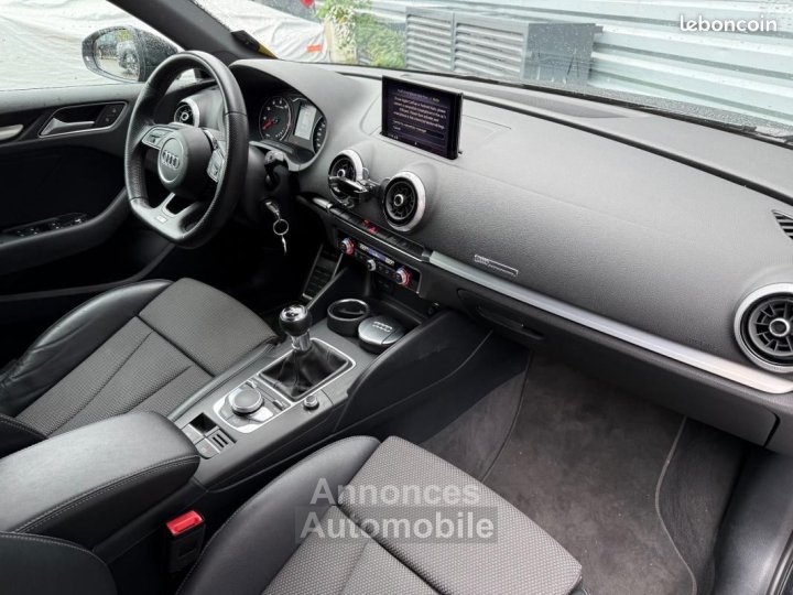 Audi A3 Sportback 30 TFSI 115ch S-LINE Méplat- Carplay Caméra - 13