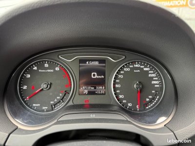 Audi A3 Sportback 30 TFSI 115ch S-LINE Méplat- Carplay Caméra   - 15
