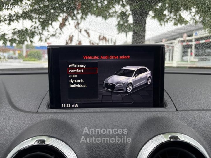 Audi A3 Sportback 20 TDI 150 S-LINE S-TRONIC BVA 2EME MAIN - 10