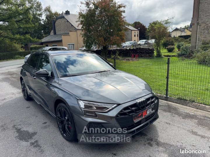 Audi A3 45 TFSIE 272 HYBRIDE RECHARGEABLE GARANTIE [Coordonnées masquées] KMS matrix toit ouvrant sonos affichage tête haute , hayon électrique siège ,alcanta - 1