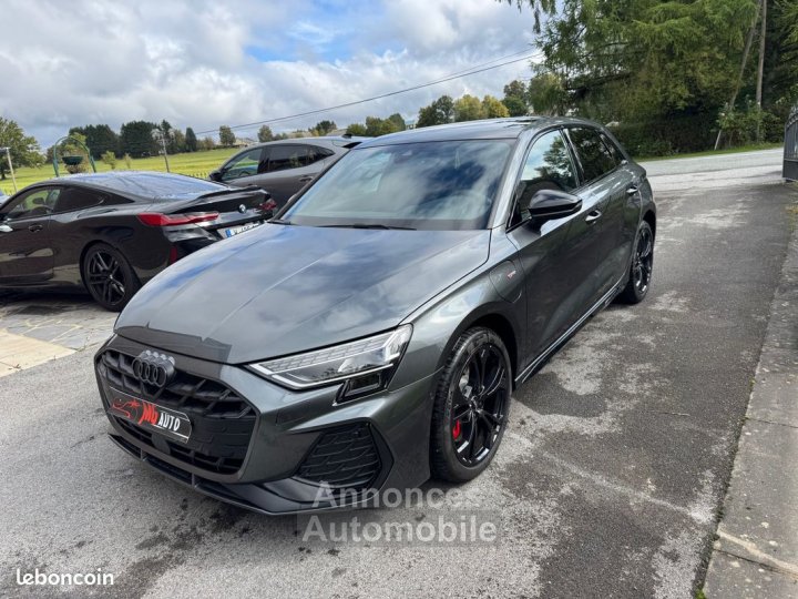 Audi A3 45 TFSIE 272 HYBRIDE RECHARGEABLE GARANTIE [Coordonnées masquées] KMS matrix toit ouvrant sonos affichage tête haute , hayon électrique siège ,alcanta - 3