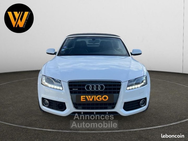 Audi A5 CABRIOLET 20 TFSI 211ch quattro SLine S-Line Son Bang Olufsen Jantes Alu 19 Garantie - 8