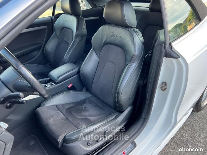Audi A5 CABRIOLET 20 TFSI 211ch quattro SLine S-Line Son Bang Olufsen Jantes Alu 19 Garantie - 10