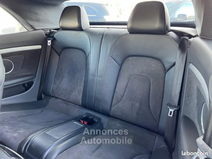 Audi A5 CABRIOLET 20 TFSI 211ch quattro SLine S-Line Son Bang Olufsen Jantes Alu 19 Garantie - 12