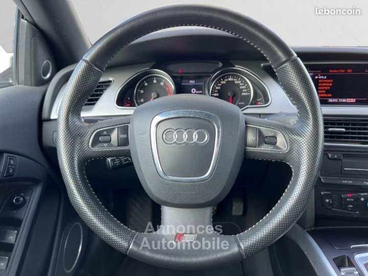 Audi A5 CABRIOLET 20 TFSI 211ch quattro SLine S-Line Son Bang Olufsen Jantes Alu 19 Garantie - 14