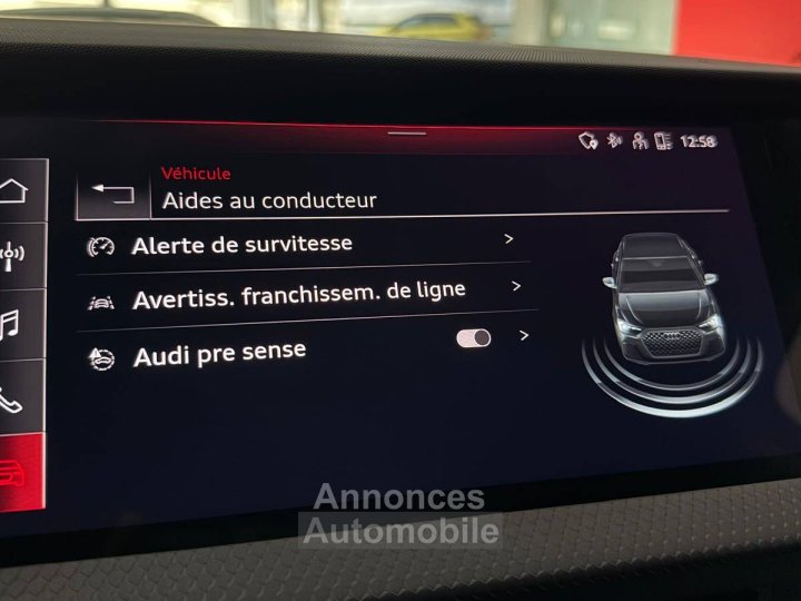 Audi A1 Sportback 30 TFSI 110 ch S tronic 7 Advanced - 16