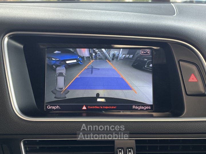 Audi SQ5 3,0 TDI V6 313 BVA8 QUATTRO TOIT PANORAMIQUE ATTELAGE ELECTRIQUE GPS CAMERA HIFI B&O KEYLESS REG - 13