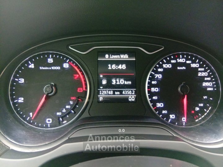 Audi A3 CABRIOLET 18 TFSI 180 Ambition Luxe S tronic 7 - 12