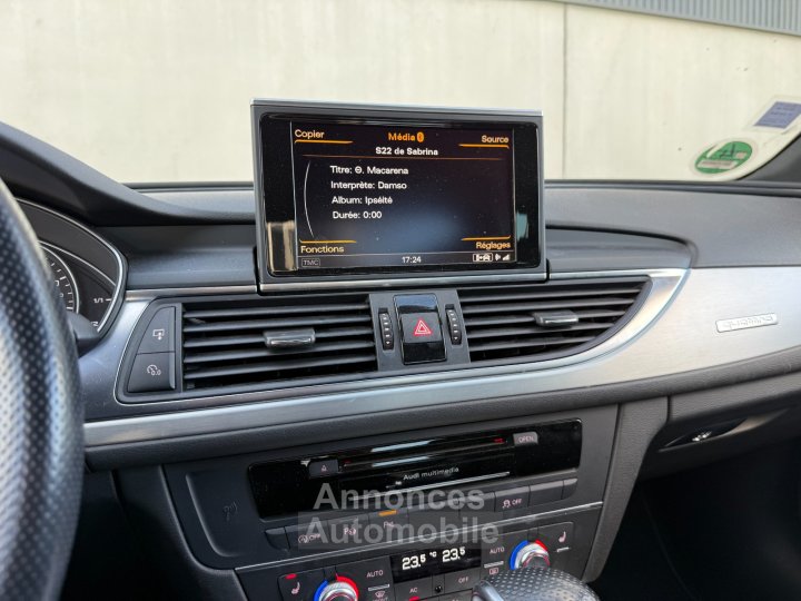 Audi A6 V6 30 TFSI 300 Quattro S Line S Tronic A - Stage 1 / Ethanol / Régulateur / Sièges Chauffants / CT OK / Révision OK / / - 27