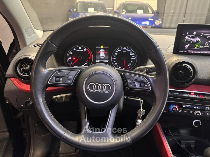 Audi Q2 14 TFSI COD 150 ch S tronic 7 Design Luxe / Suivi - 15