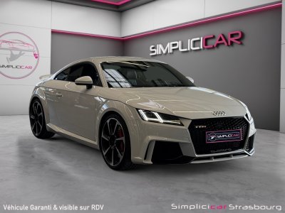 Audi TT RS TTRS COUPE 25 TFSI DAZA S-TRONIC 7 BANGOLUFSEN - MATRIX - CAMERA - KEYLESS - INT CARBONE - PACK ASSIST ROUTE - SIEGES CHAUFFANTS   - 1