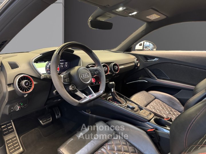 Audi TT RS TTRS COUPE 25 TFSI DAZA S-TRONIC 7 BANGOLUFSEN - MATRIX - CAMERA - KEYLESS - INT CARBONE - PACK ASSIST ROUTE - SIEGES CHAUFFANTS - 2