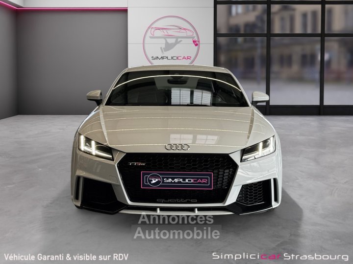 Audi TT RS TTRS COUPE 25 TFSI DAZA S-TRONIC 7 BANGOLUFSEN - MATRIX - CAMERA - KEYLESS - INT CARBONE - PACK ASSIST ROUTE - SIEGES CHAUFFANTS - 4