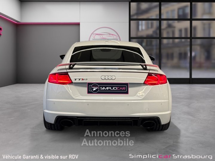 Audi TT RS TTRS COUPE 25 TFSI DAZA S-TRONIC 7 BANGOLUFSEN - MATRIX - CAMERA - KEYLESS - INT CARBONE - PACK ASSIST ROUTE - SIEGES CHAUFFANTS - 7