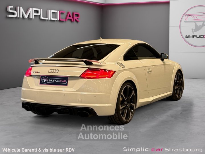 Audi TT RS TTRS COUPE 25 TFSI DAZA S-TRONIC 7 BANGOLUFSEN - MATRIX - CAMERA - KEYLESS - INT CARBONE - PACK ASSIST ROUTE - SIEGES CHAUFFANTS - 8