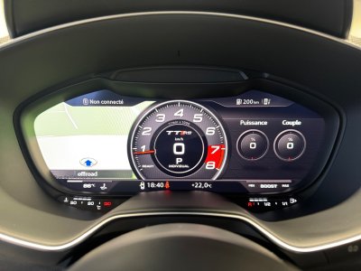 Audi TT RS TTRS COUPE 25 TFSI DAZA S-TRONIC 7 BANGOLUFSEN - MATRIX - CAMERA - KEYLESS - INT CARBONE - PACK ASSIST ROUTE - SIEGES CHAUFFANTS   - 15