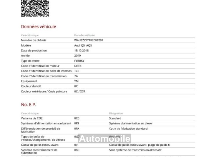 Audi Q5 II 20 TDI 163ch Avus quattro S tronic 7 / &Agrave; PARTIR DE 337,60 &euro; * - 52