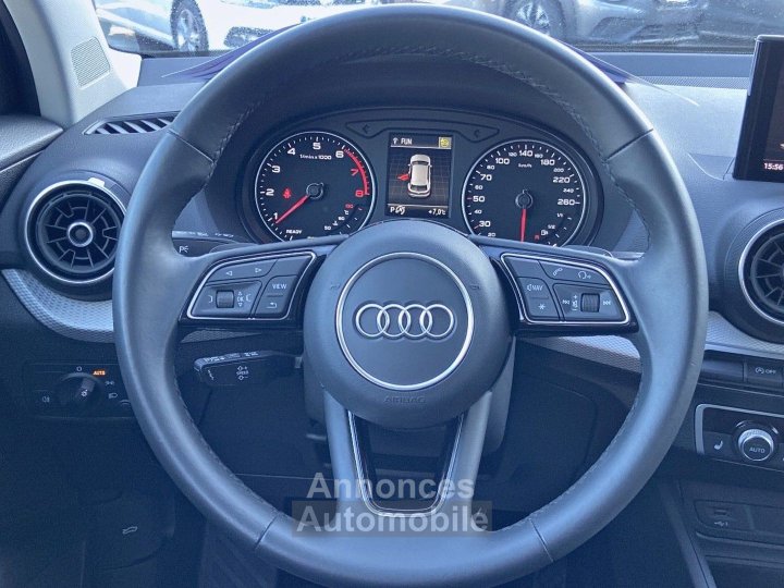 Audi Q2 35 TFSI 150 S-TRONIC S-LINE Ext GPS Cam&eacute;ra Hayon Keyless - 25